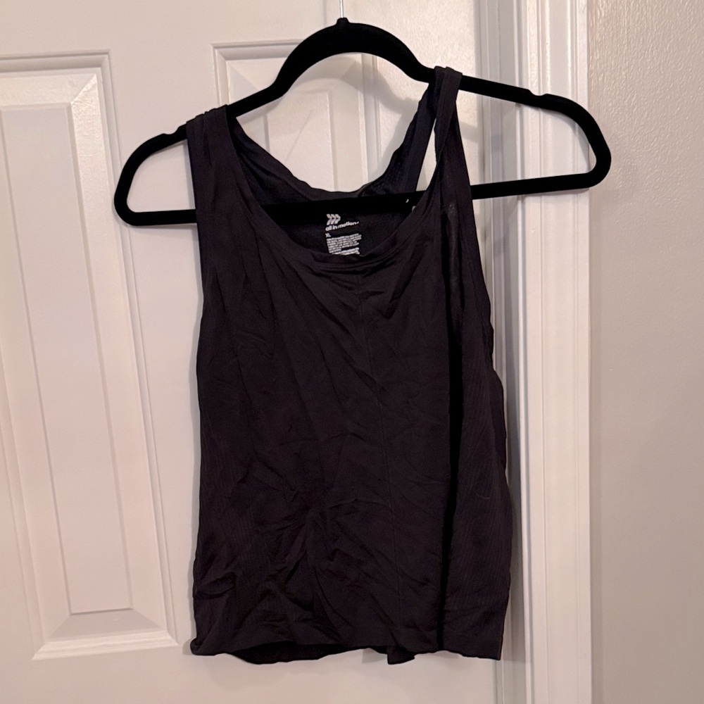 All in Motion Charcoal Tank Top
